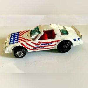 🇺🇸 Hot Wheels 1977 All American Red, White & Blue Stars & Stripes Firebird